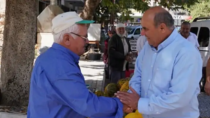 VATANDAŞLARDAN BAŞKAN OTGÖZ'E 'TAM DESTEK' MESAJI