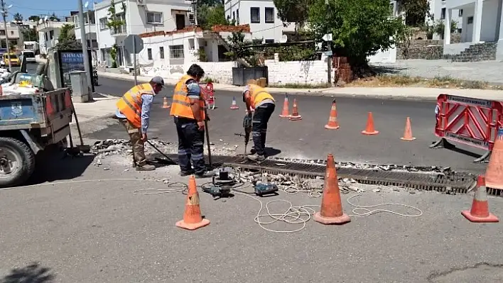 Yağmur suyu hattı çalışmaları sokak sokak devam ediyor