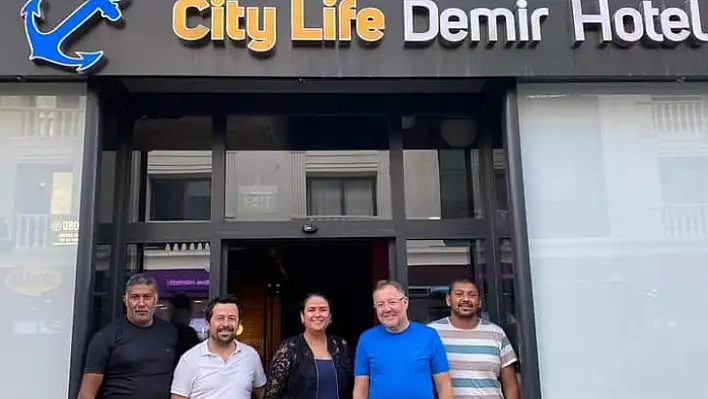 YENİMAHALLE KÜLTÜRSPOR'DAN CİTY LİFE DEMİR HOTEL'E ZİYARET