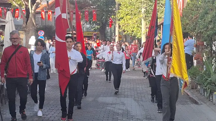 Yeşilüzümlü'de Cumhuriyet Bayramı Çoşkuyla Kutlandı