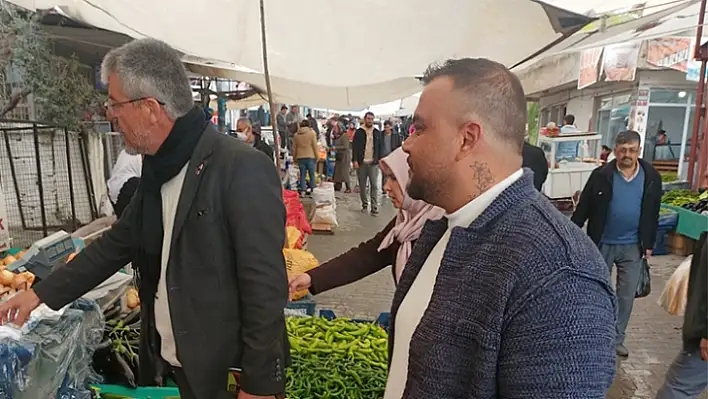 Yiğit, Yatağan'da Ziyaretlerde Bulundu