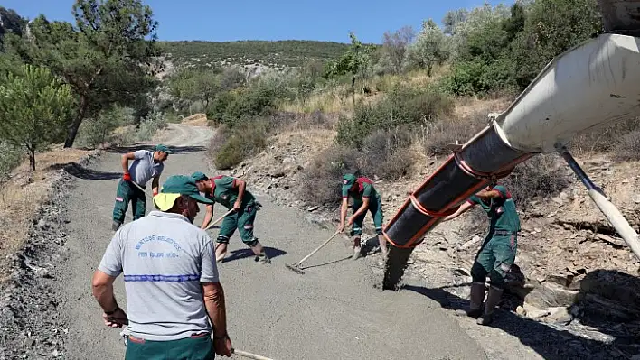 Yol Çalışmaları Kafaca'da Devam Ediyor