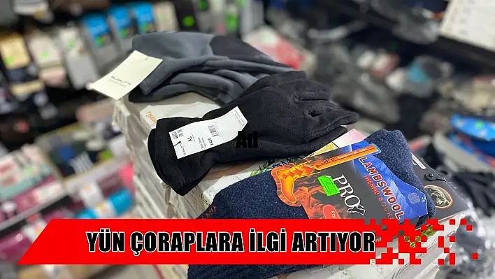 Yün Çoraplara İlgi Artıyor