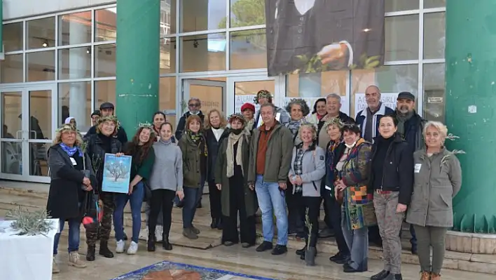 Zeytinliklerin madenciliğe açılması protesto edildi