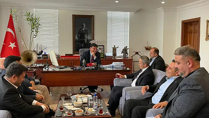 Fethiye Esnaf Odası yönetiminden Başkan Karaca’ya ziyaret