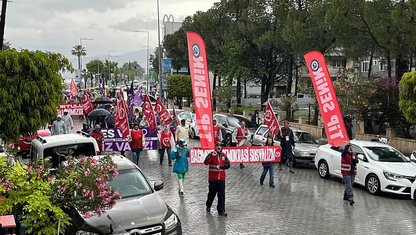 1 Mayıs İşçi Bayramı yürüyüşü gerçekleşti