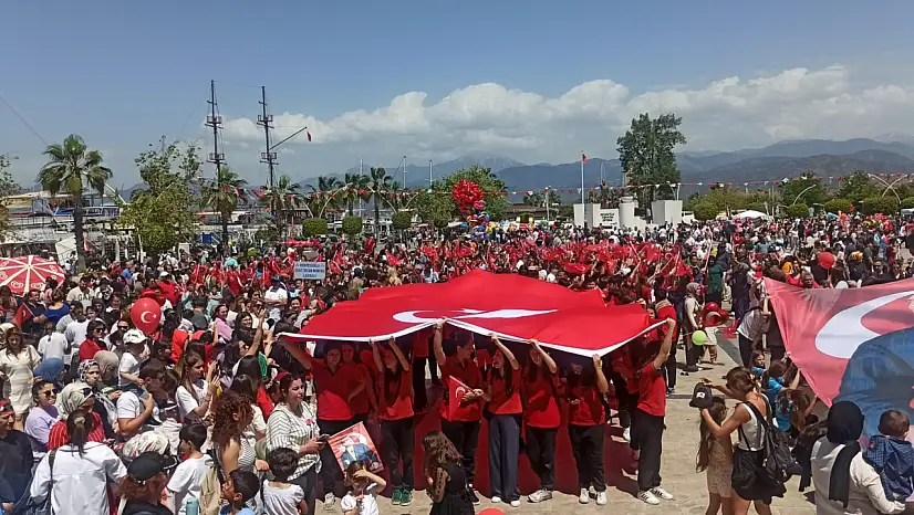 16. Uluslararası Altın Güneş Fethiye Çocuk Festivali coşkuyla kutlandı
