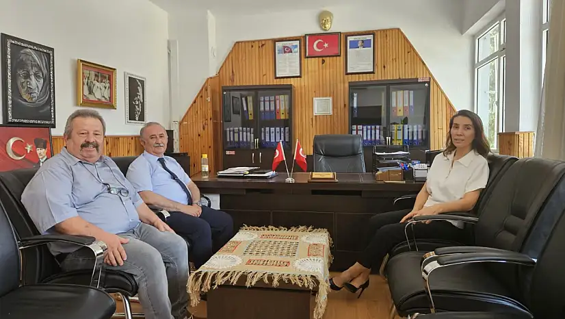 Büyüker Halk Eğitimi Merkezini Ziyaret Etti
