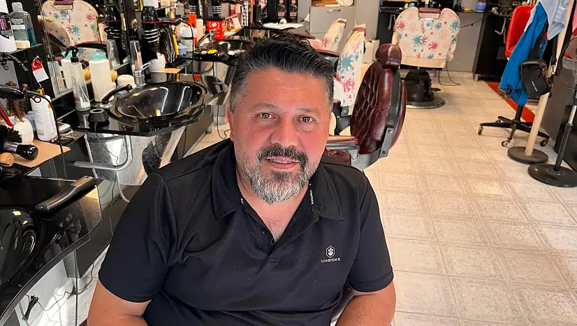 Fethiye'de Erkek Kuaförü Alagöz sezonu değerlendirdi