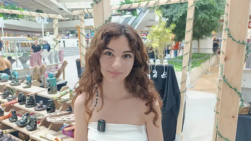 Fethiye Erasta AVM'de Hediyelik Eşya Standlarına İlgi Yoğun
