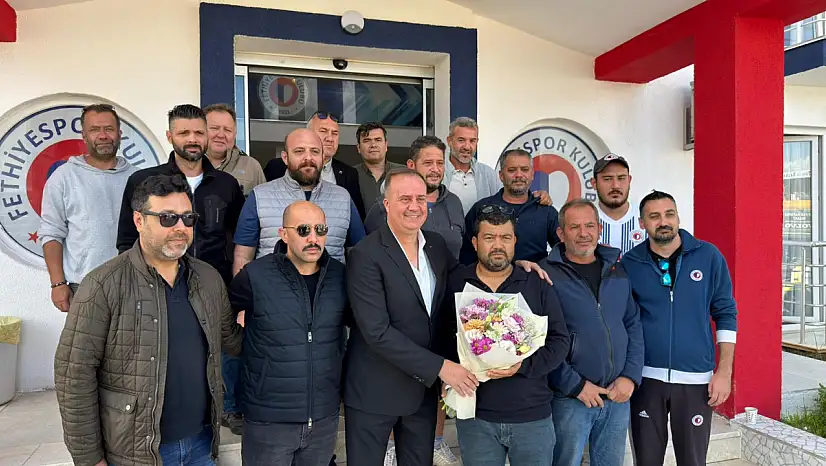 Fethiye Taraftarlar Derneği'nden Selahaddin Dinçel'e Veda