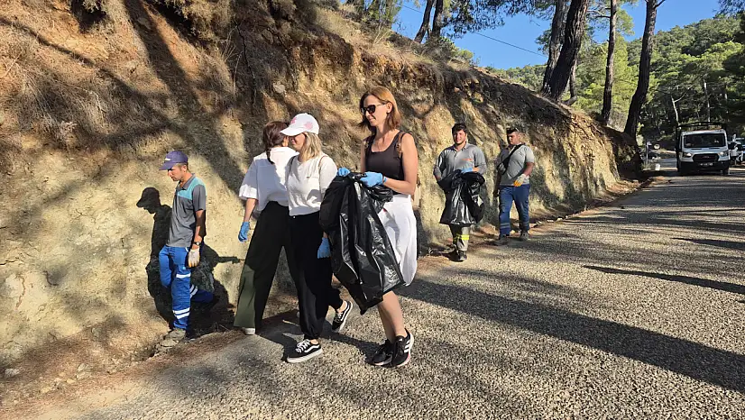 Fethiye Yarımada'da Temizlik Yapıldı