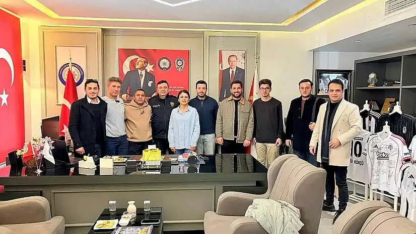 Haber çekimine gelen basın mensuplarına 'Fethiye Emniyet Müdürlüğü'nden anlamlı jest