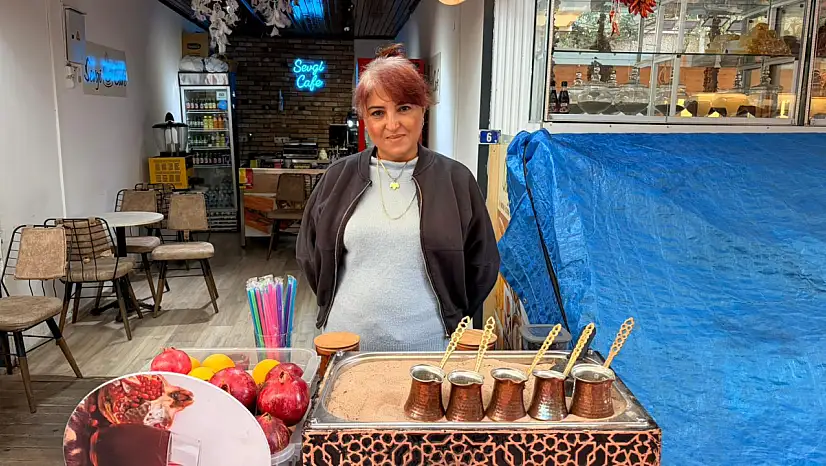Kumda kahve lezzeti misafirleri hayran bırakıyor