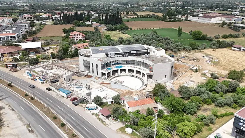 Milas Kültür Merkezi'nin Yüzde 77'si Tamamlandı