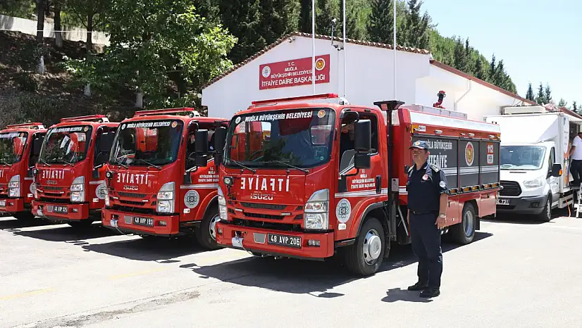 Muğla Büyükşehir İtfaiyesi'ne 72 Yeni Araç Geliyor