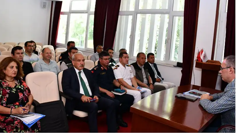 'Orman Yangınlarıyla Mücadele' toplantısı gerçekleştirildi