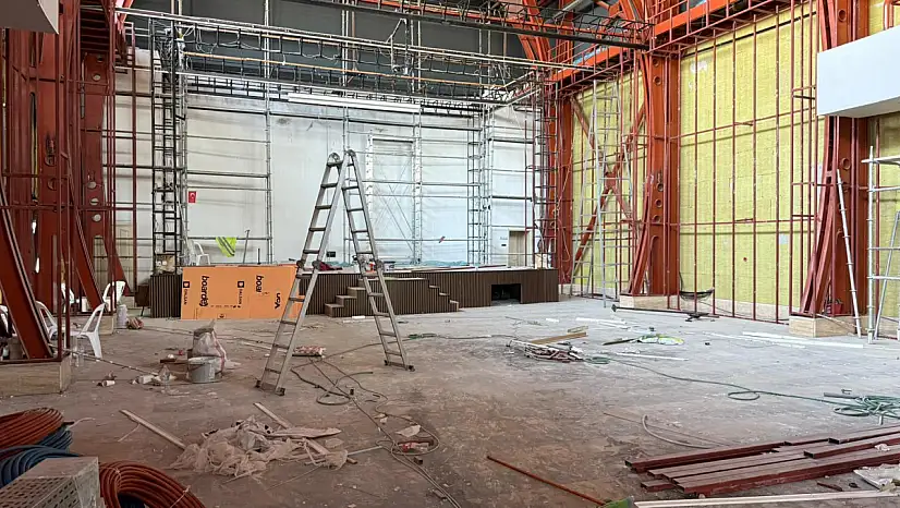 Özer Olgun Kültür Merkezi'nde yenileme çalışmaları