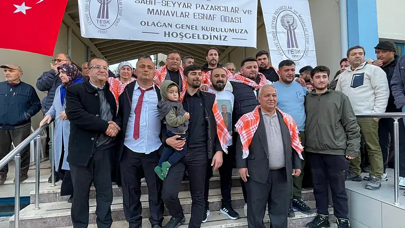 Pazarcılar Odası'nda seçim tamamlandı: Başkan Halil Ayat