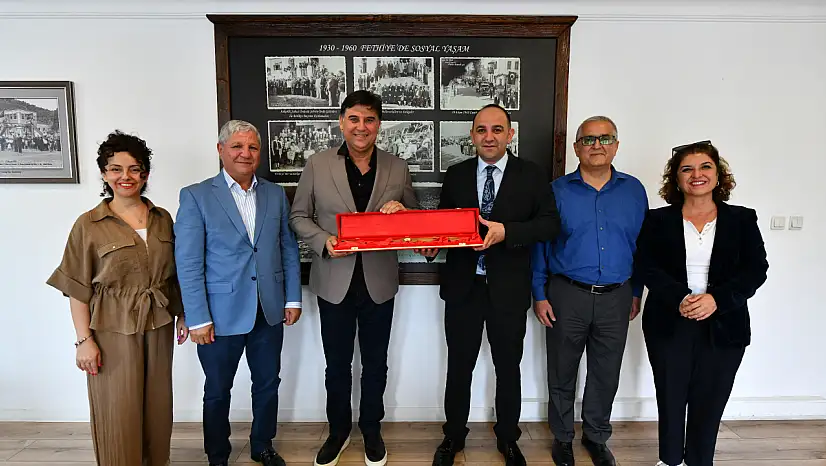 THK Heyeti, Başkan Karaca'yı Ziyaret Etti