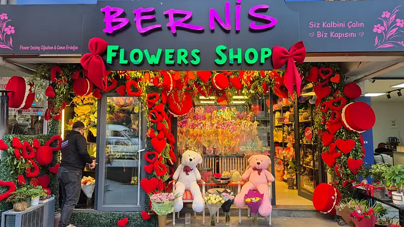 Fethiye Bernis Çiçekçilik'ten Sevgililer Günü kampanyası