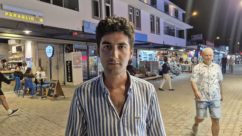 Fethiye'de çalışan Işıklı, 'Asgari ücret artarsa gençler için güzel bir çözüm olur'