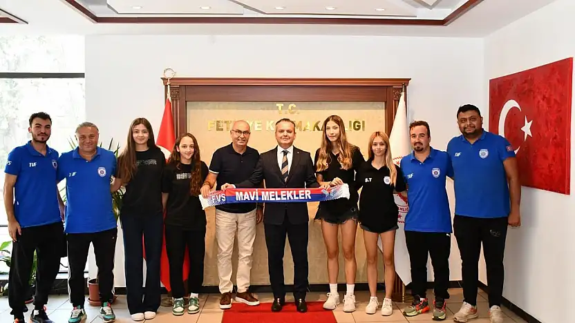 Fethiye Voleybol Spor Kulübü, Kaymakam Akkaya'ya Çalışmalarını Anlattı