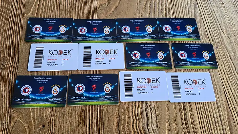 Fethiyespor – Galatasaray maç biletlerinin satışı devam ediyor