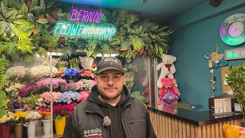 Yeni yıl bereketi Bernis Çiçekçilik'te yaşanıyor