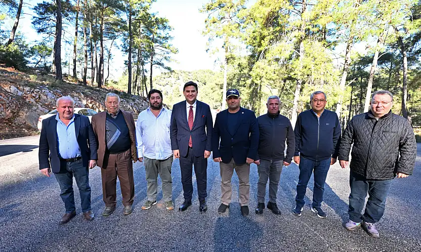 Başkan Karaca, Kayaköy'de Tamamlanan Asfalt Çalışmalarını Denetledi