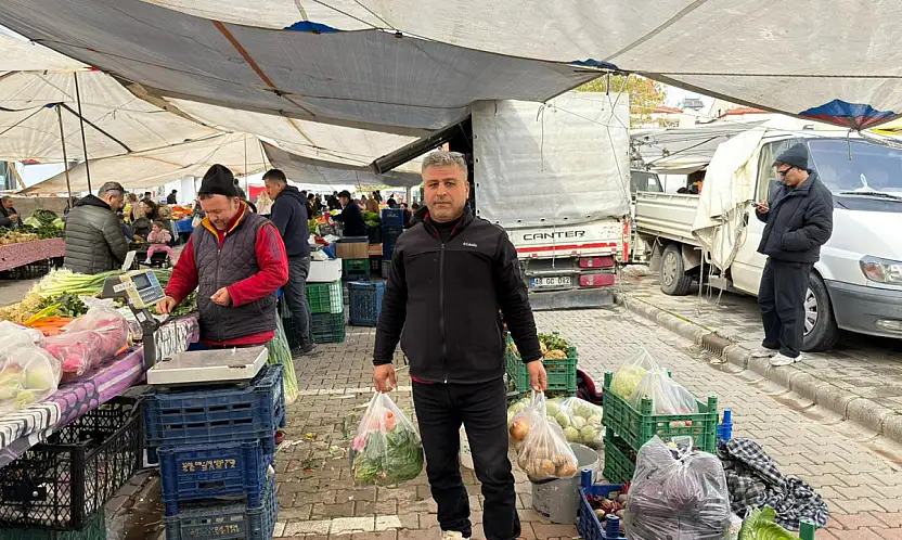 Çalış Pazar Pazarı'nda Fiyatlar Sabit