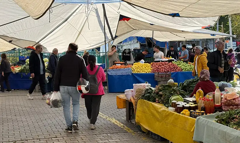 Fethiye'de Cuma Pazarı bu hafta durgun