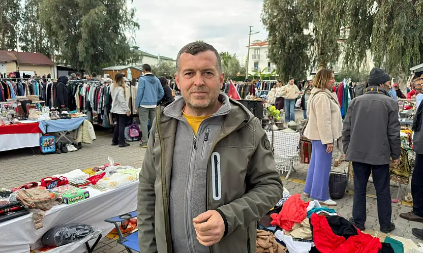 Fethiye'de ikinci el pazarında satışlar Günlükbaşıspor yararına kullanılacak
