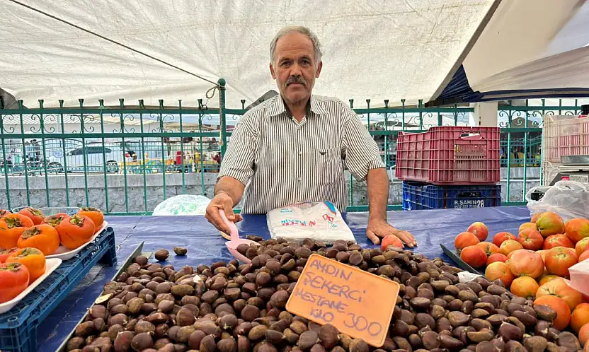 Fethiye'de kestane sezonu başladı