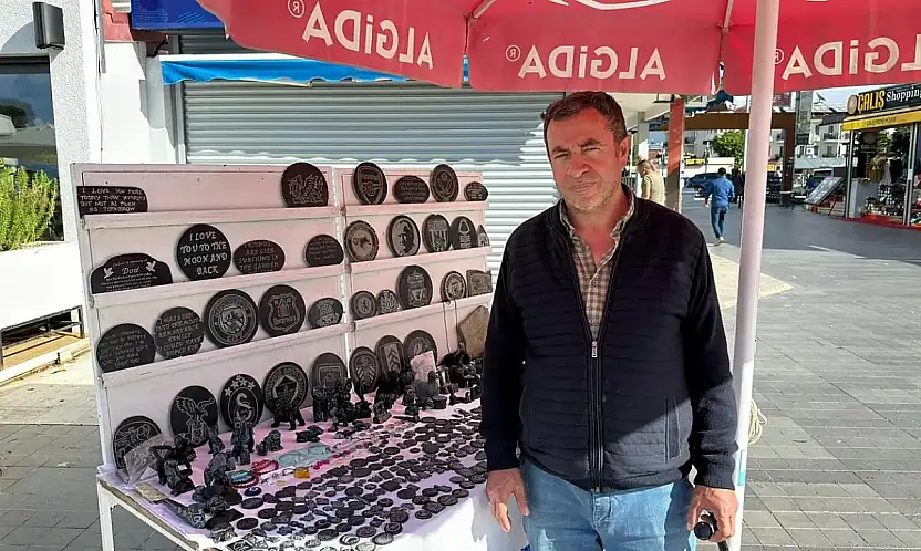 Fethiye'de taş işleme geleneği 30 yıldır devam ediyor