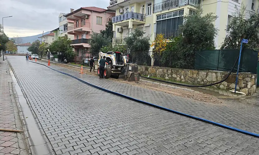Fethiye Taşyaka Mahallesi'nde fiber internet altyapı çalışmaları başladı