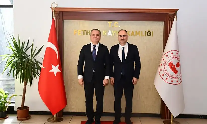 Gençlik ve Spor Bakanlığı Genel Müdürü Şahin'den Fethiye Kaymakamı Akkaya'ya ziyaret