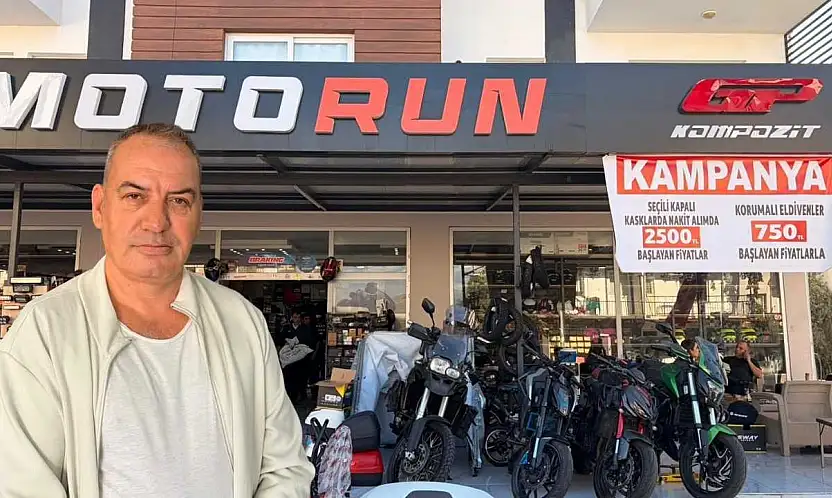 Kask ve eldiven zorunluluğuna uygun ürünler raflarda