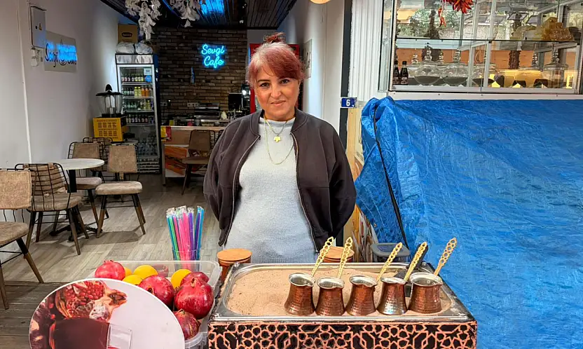 Kumda kahve lezzeti misafirleri hayran bırakıyor