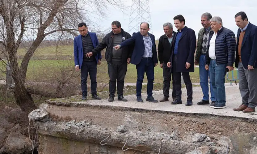 Seydikemer'de sel hasarı: Seki Çayı üzerindeki köprüde inceleme yapıldı