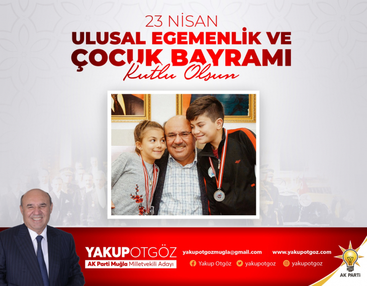 Otgöz,  23 Nisan Ulusal Egemenlik vе Çocuk Bayramı Mesajı Yayımladı