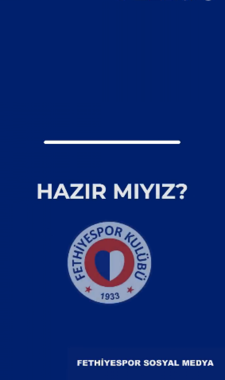 Fethiyespor'un paylaşımı heyecan yarattı