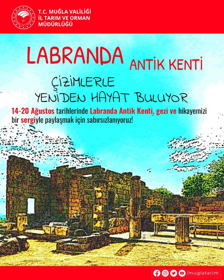 Labranda Antik Kenti Yeniden Hayat Buluyor