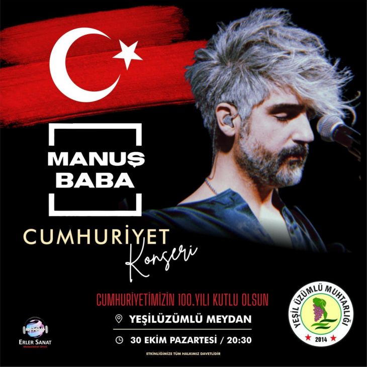 'Manuş Baba' sevenleri ile buluşuyor