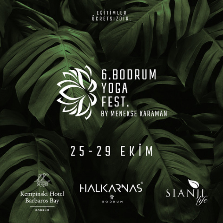 6. Bodrum Yoga ve Sağlıklı Yaşam Festivali Başlıyor!