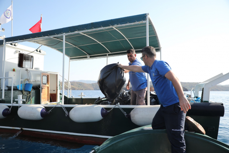 Araç Yolu Olmayan Koylarda Temizlik